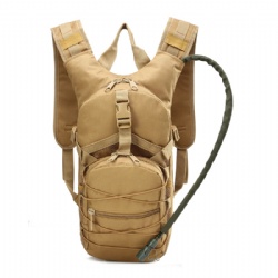 Mens tactical riding bag Running sports outdoor water bag backpack